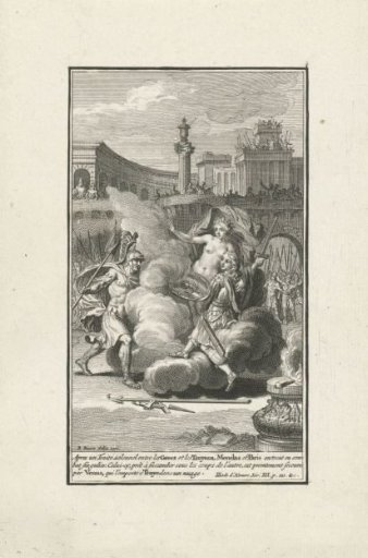 The Fight between Menelaus and Paris