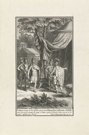 Achilles refuses the gifts of Agamemnon
