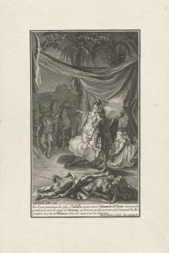 Diomedes kills Rhesus