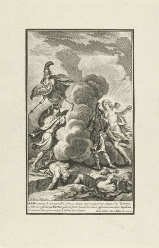 Battle between Achilles and Hector