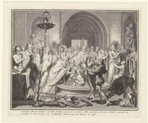 The Baptism of Clovis I by Remigius of Reims
