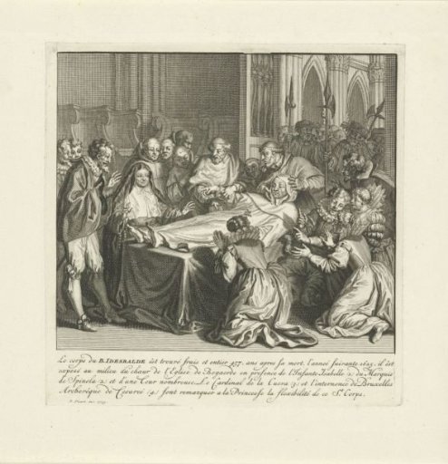 Corpse of Saint Idesbald, 1625