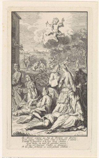 Allegorical Representation with Lovers