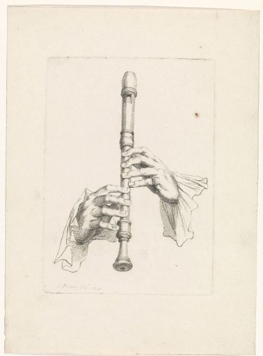 Position of the Hands on a Recorder