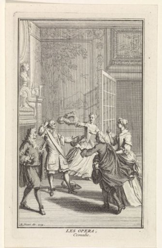 Elegant Company in a Room