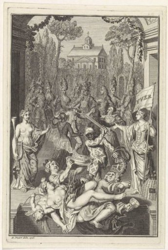 Allegorical Representation with References to Poetry and Theatre