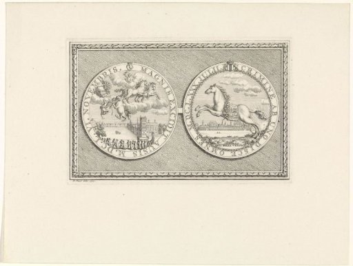 Medal produced in memory of William II, Prince of Orange