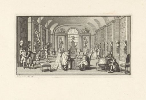 Interior of a Library