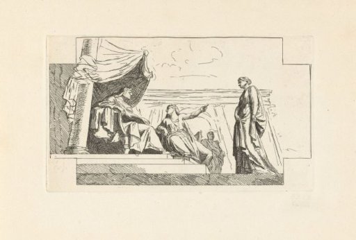 Solomon on His Throne