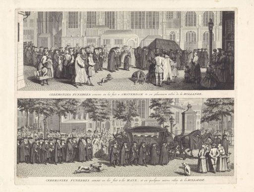 Burials among the Reformed in Amsterdam and The Hague