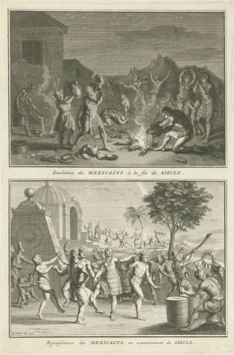 Rituals of the indigenous inhabitants of Mexico around the turn of the century
