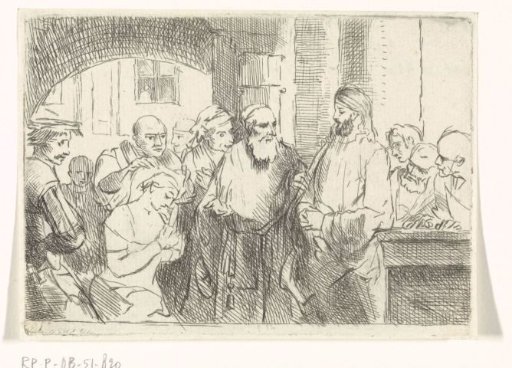 Christ and the woman taken in adultery