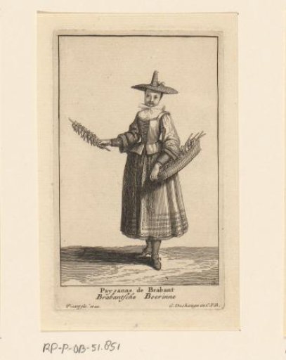 Brabant peasant woman