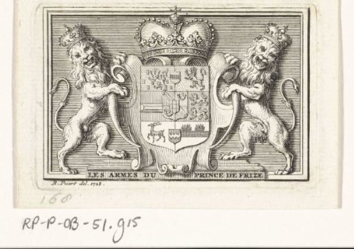 Coat of Arms of Prince John William Friso of Orange-Nassau