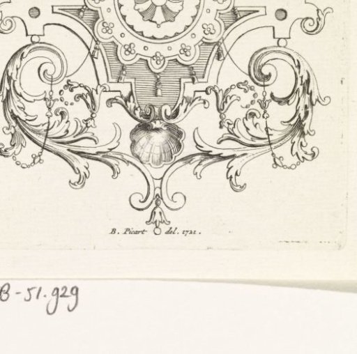 Ornament with two music-playing putti