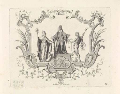 François de Maucroix Flanked by the Church and Hymen