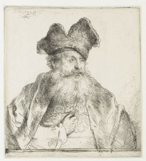 Old Man in a Divided Fur Cap