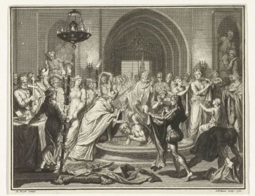 Baptism of Emperor Constantine the Great by Pope Sylvester