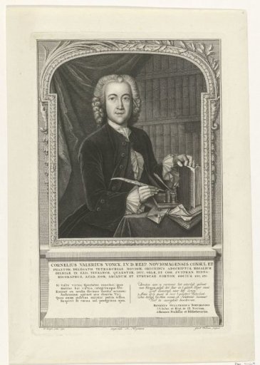 Portrait of Cornelius Valerius Vonck, Mayor of Nijmegen