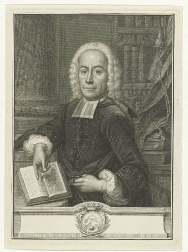 Portrait of Johann Gotlieb Pambo at the age of 55
