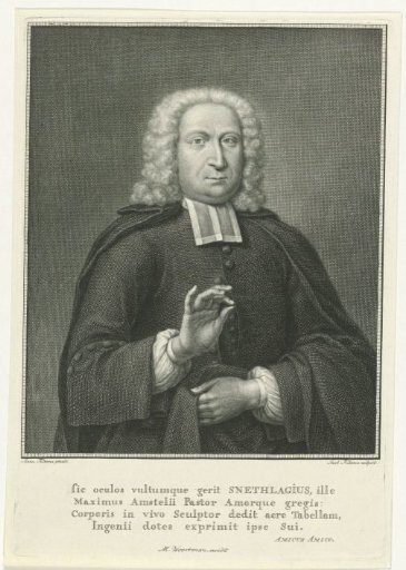 Portrait of Martinus Snethlage