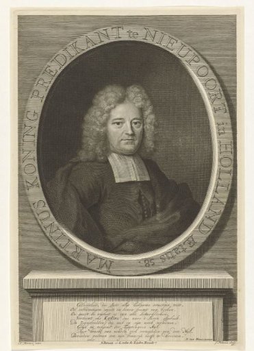 Portrait of Martinus Koning