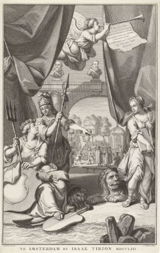 Entry of William IV as Hereditary Lord of Vlissingen, 5 June 1751