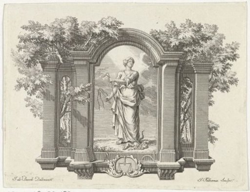 Vignette with the personification of Reason