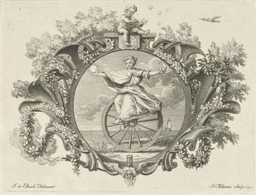 Vignette with the personification of Life