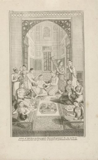 Man surrounded by his harem