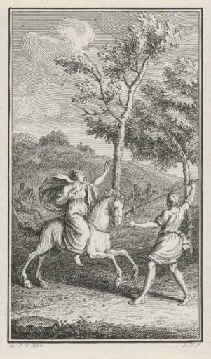 Woman on horseback