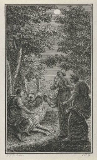 Three women and a dragon