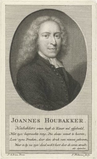 Portrait of Joannes Houbakker