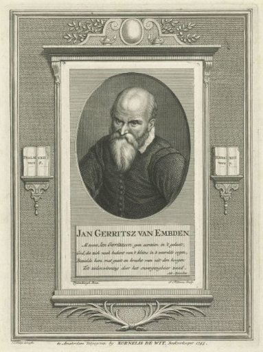 Portrait of Jan Gerrits van Embden