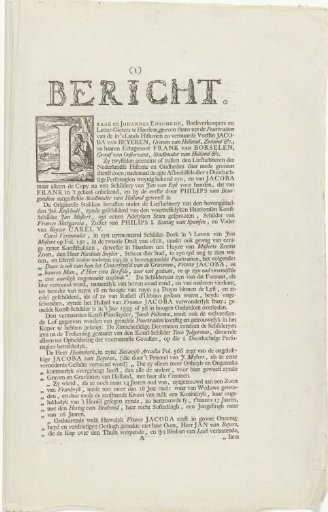 Advertisement of the Portraits of Jacoba of Bavaria and Frank van Borselen