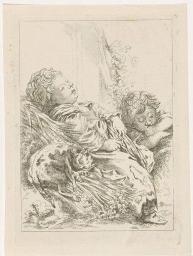 Two Sleeping Children