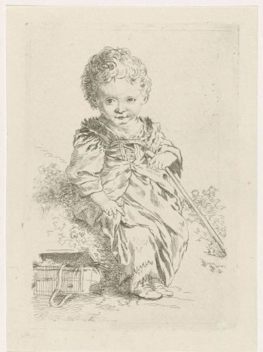 Boy with a Walking Stick