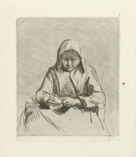 Woman peeling an apple