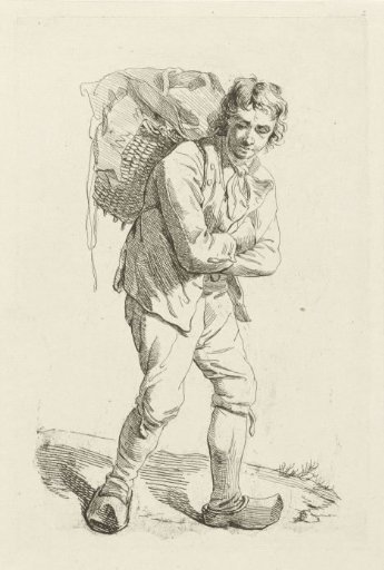 Peasant with a Basket on His Back