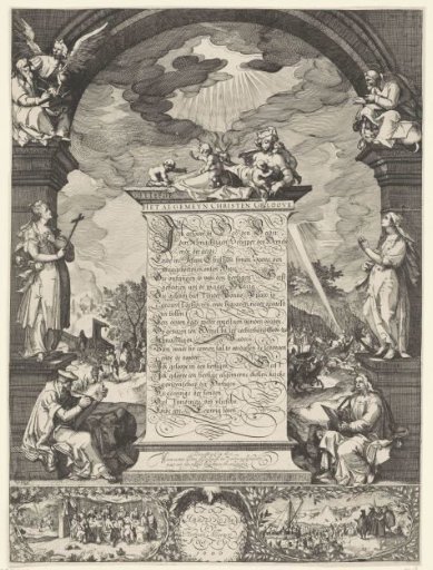Allegory of the Creed with the four evangelists