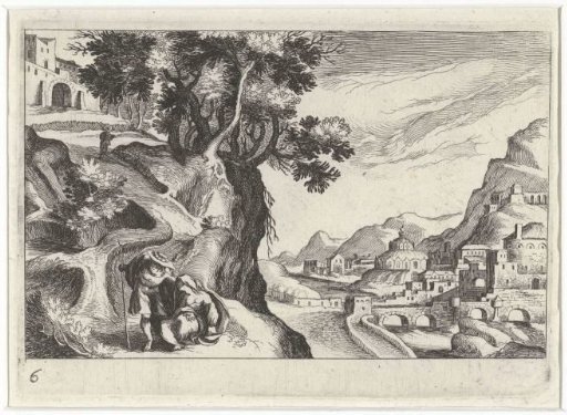Landscape with Judah and Tamar