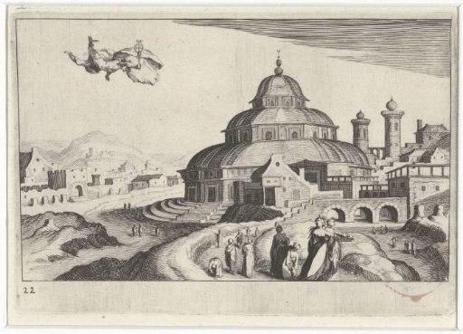 City view with Mercury