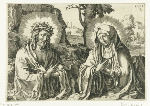 Christ as Man of Sorrows and Mary as Mater Dolorosa