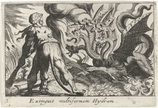 Hercules in Combat with the Hydra of Lerna