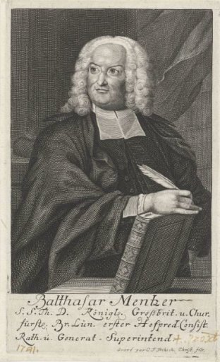 Portrait of Balthasar Mentzer