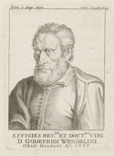 Portrait of Godefridus Wendelinus