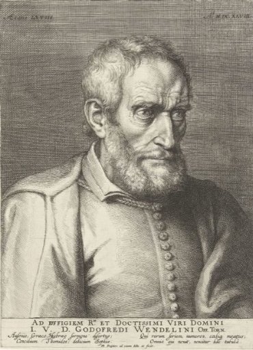Portrait of Godefridus Wendelinus