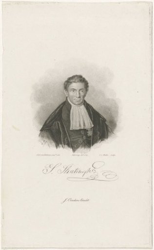 Portrait of Sibrandus Stratingh