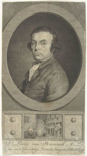 Portrait of Lucas van Stevenick