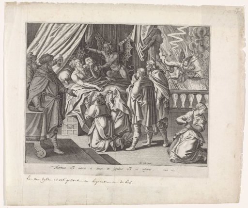 Deathbed of the Rich Man